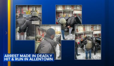 Philadelphia man arrested by US Marshals for fatal pedestrian hit-and-run in Allentown, Pennsylvania