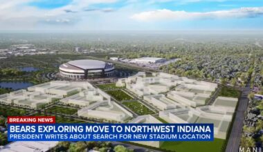 Chicago Bears news: NFL team expanding search for new stadium site from Arlington Heights to wider area, NW Indiana: Kevin Warren
