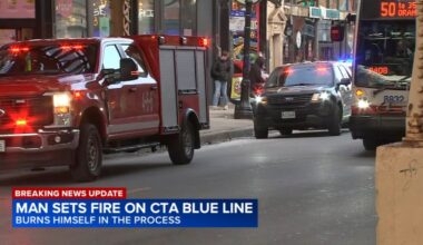 Jesus Martinez charged with setting CTA Blue Line fire near Damen Blue Line stop in Wicker Park: Chicago Police Department