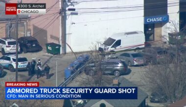 Chicago shooting seriously injures man during armed robbery at Chase Bank on South Archer Avenue in Brighton Park: CFD | LIVE