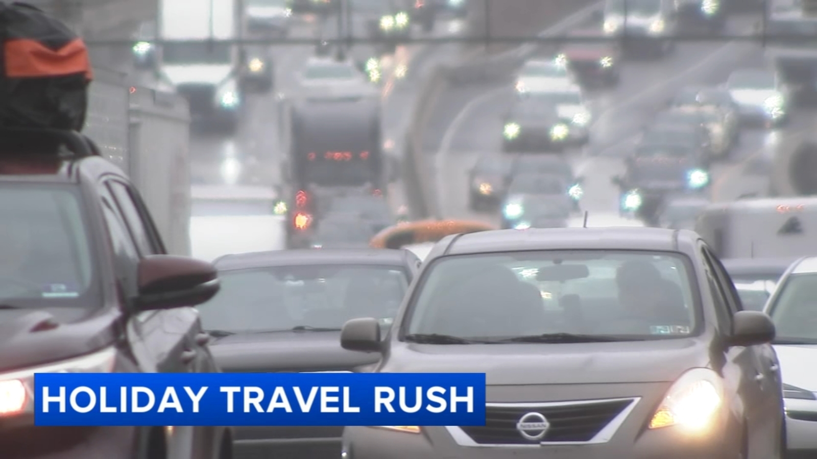 AAA says holiday travel expected to hit 24‑year high as snow slows roads across region