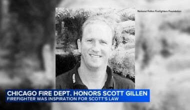 Scott's Law Illinois: Chicago Fire Department honors fallen Lt. Scott Gillen, killed in Dan Ryan Expressway crash