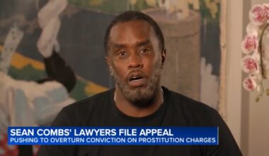 Sean 'Diddy' Combs seeks immediate release from prison in New York appeals argument