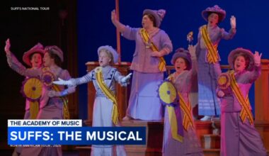Suffs, the Tony Award-winning musical about women winning right to vote, makes Philadelphia debut
