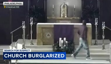 Priest catches man breaking into church's 'poor box' in Chestnut Hill, Philadelphia police say