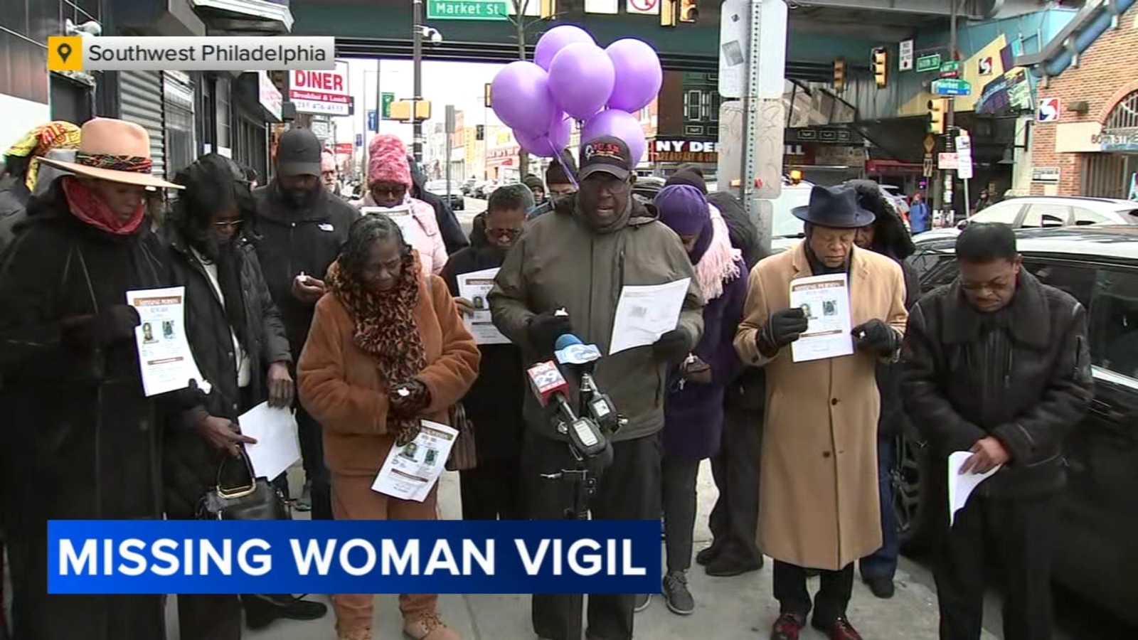 Vigil held to pray for safe return of missing Philadelphia woman Donna Moonah