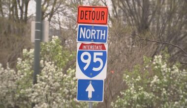 Part of I-95 North in Philadelphia to close overnight as CAP project work continues
