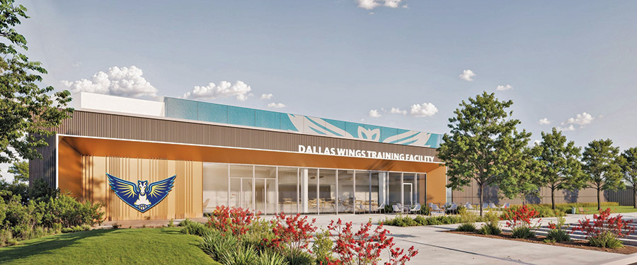 Dallas Wings’ new practice facility
