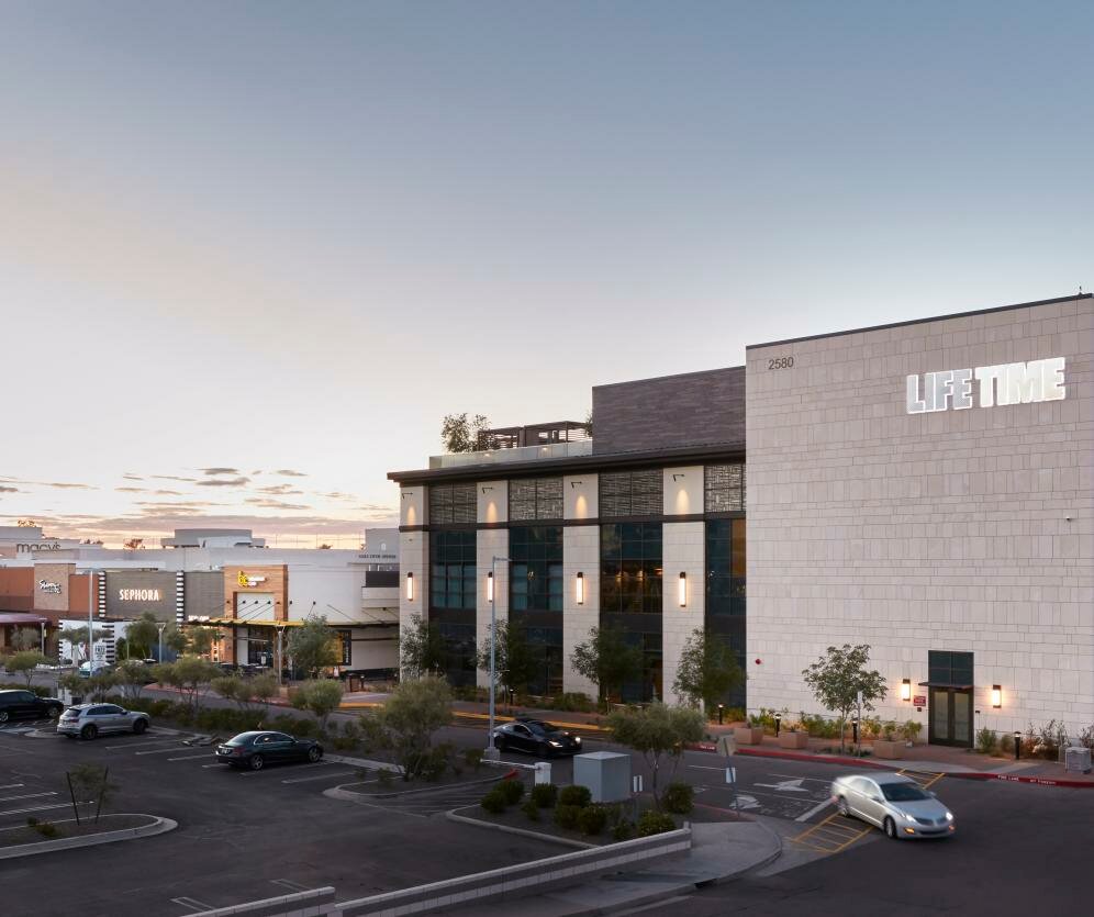 A new high-rise tower is planned for the southeast corner of the Biltmore Fashion Park, replacing a portion of parking lot just south of the Lifetime Fitness building.