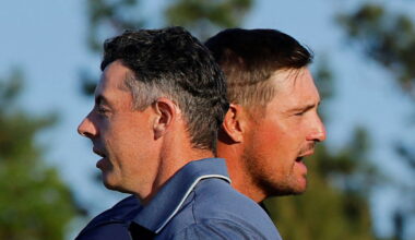 Rory McIlroy and Bryson DeChambeau