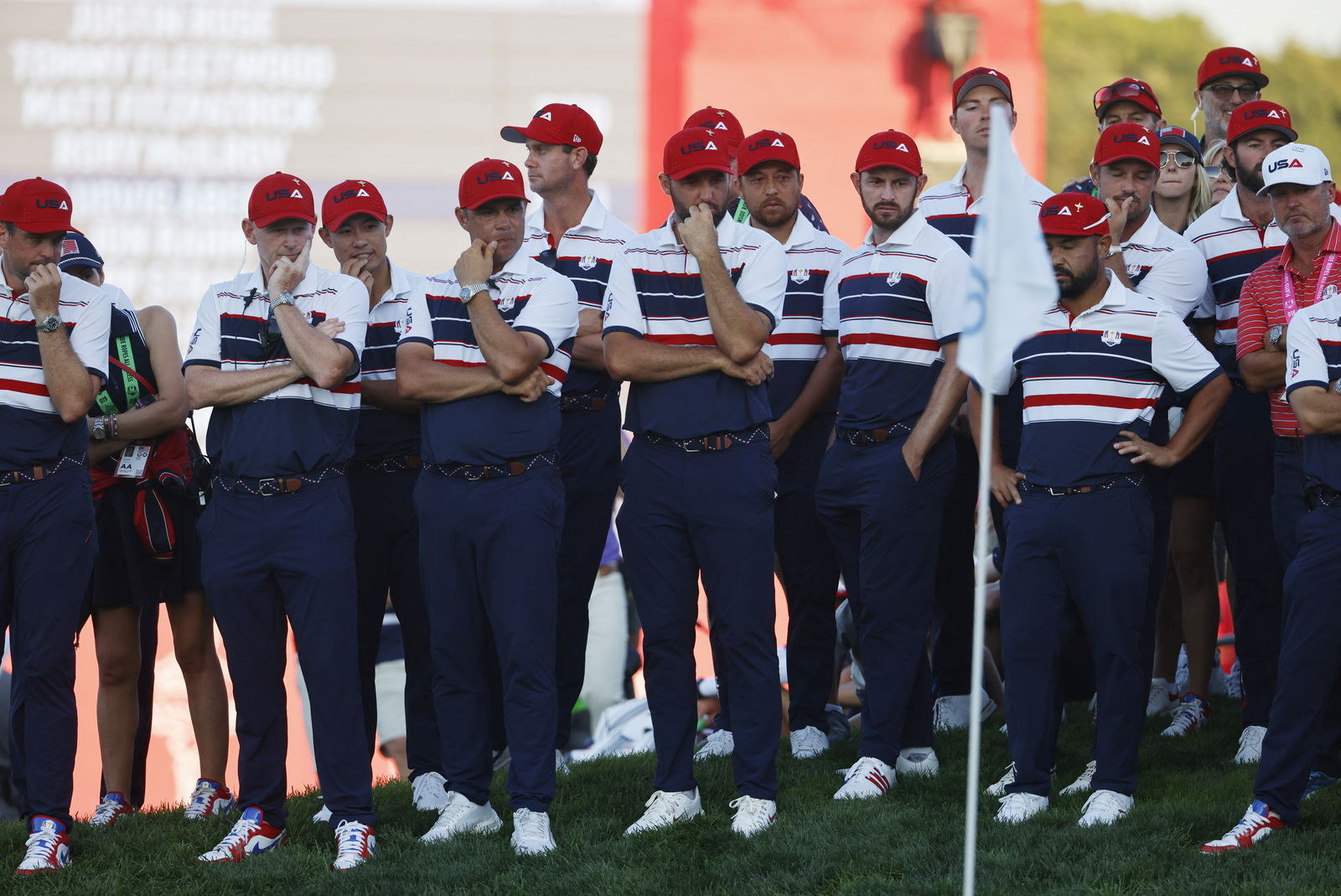 The 2025 U.S. Ryder Cup team