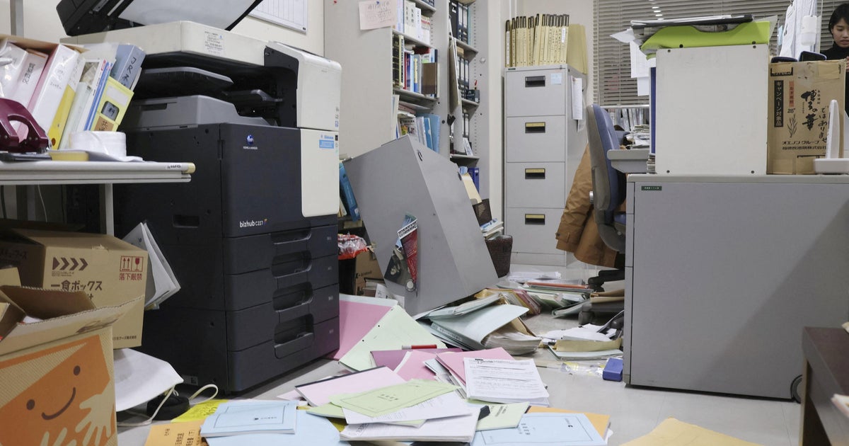 7.5 magnitude earthquake strikes off Japan, triggering tsunami on country's northern coast