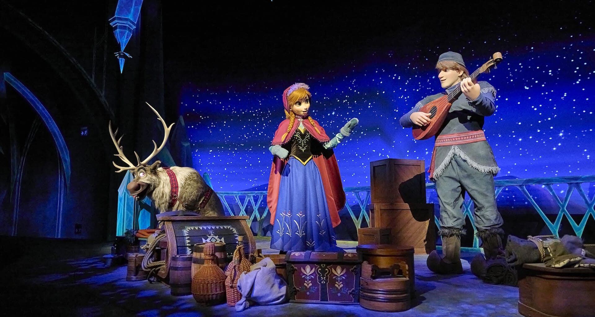 Projection-Face Audio Animatronics Being Replaced on Frozen Ever After at EPCOT