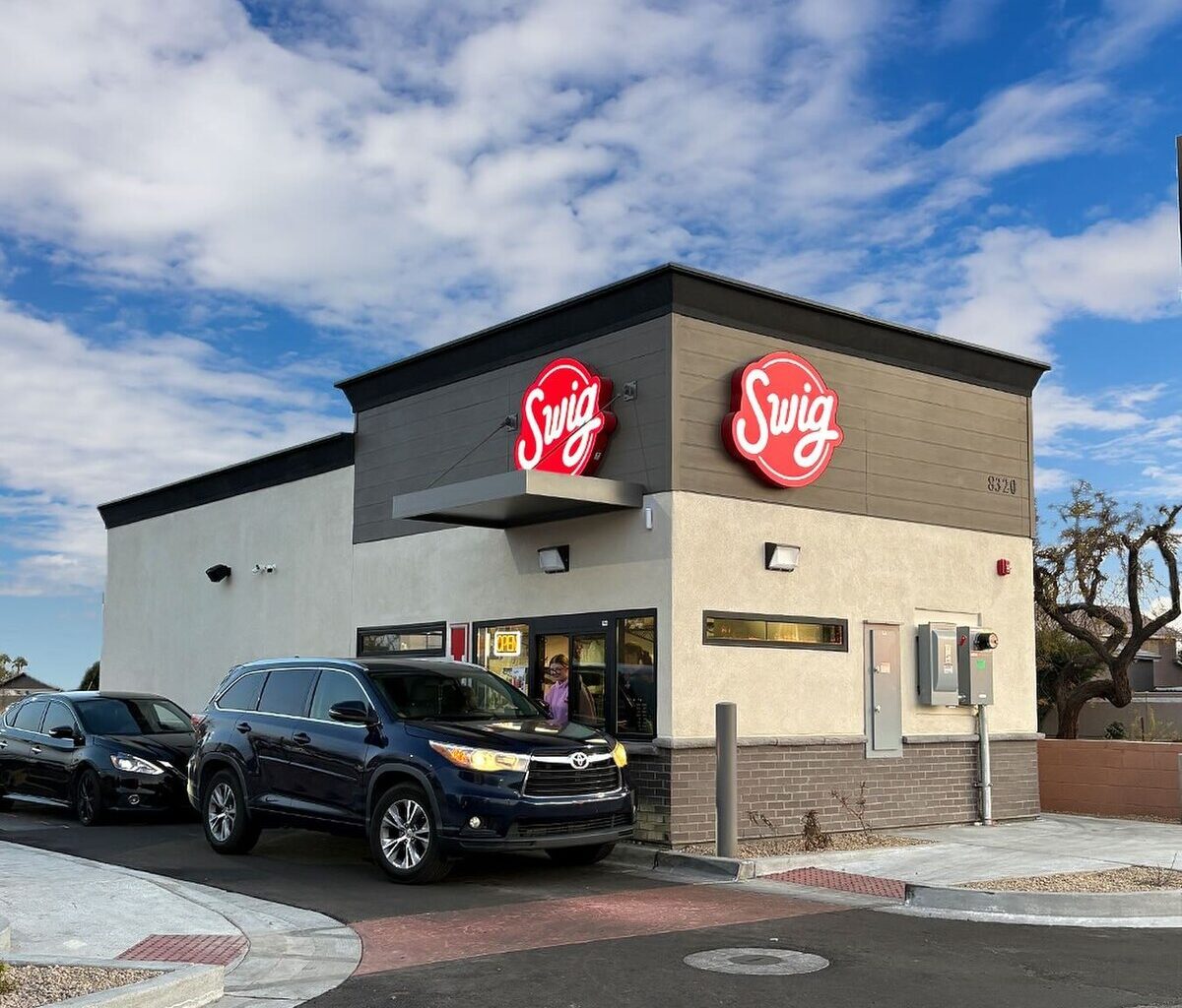 Drive-thru customers are served at the Peoria Swig, 8320 W. Cactus Road, which opened in January. The Utah-based soda shop planned to open a location at Seventh Avenue and Bethany Home Road in Phoenix but was denied for a special-use permit to allow for a drive-thru.