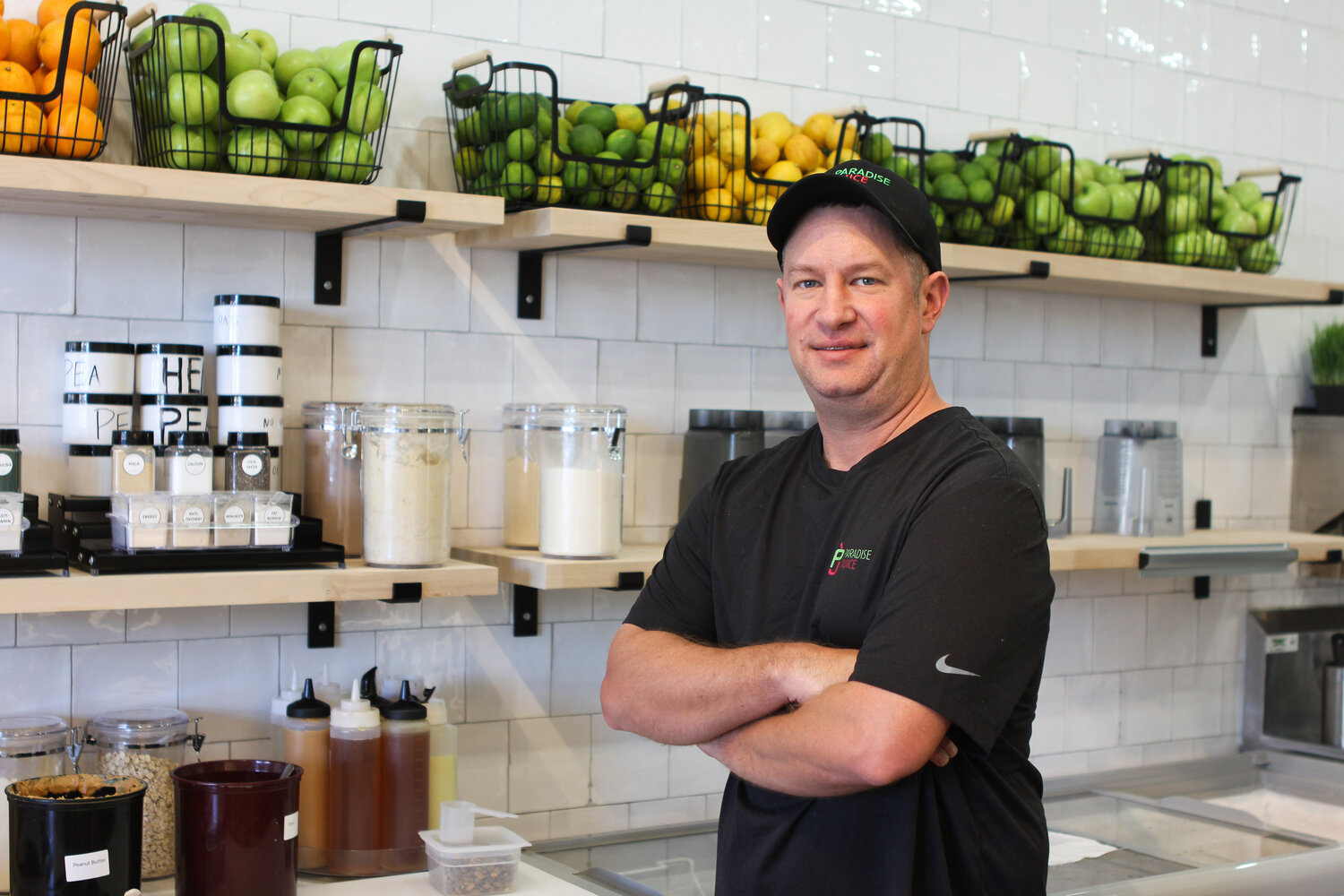 Paradise Juice Owner Paul Marranca.