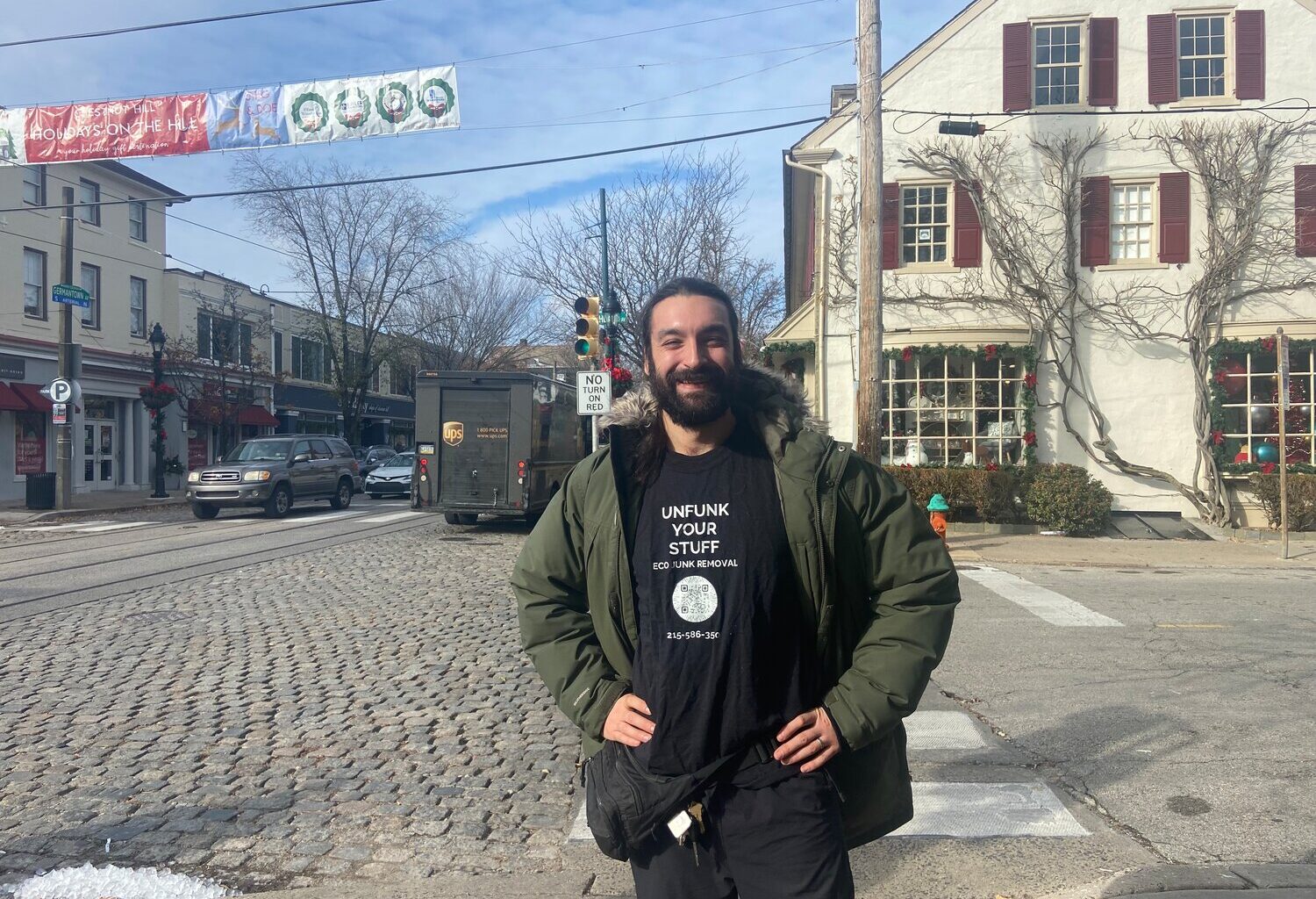 Aaron Bigeleisen is the founder of Unfunk Your Stuff, an eco-friendly junk removal service based in Northwest Philadelphia.