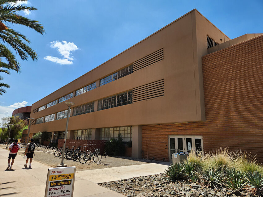 Known today as Physical Education Building West, this building on the ASU campus in Tempe back then was called Sun Devil Gym and was the site where The Jimi Hendrix Experience performed a gig on Feb. 5, 1968.