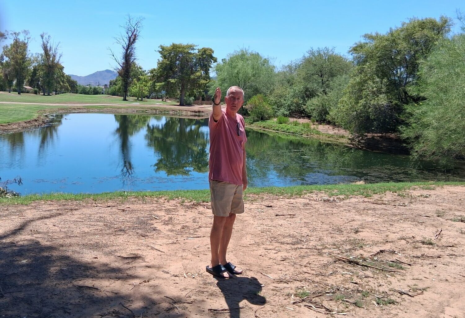 Tom Hillman didn&rsquo;t want approximately 5.25 acres of Starfire Golf Club right behind his home redeveloped into houses.