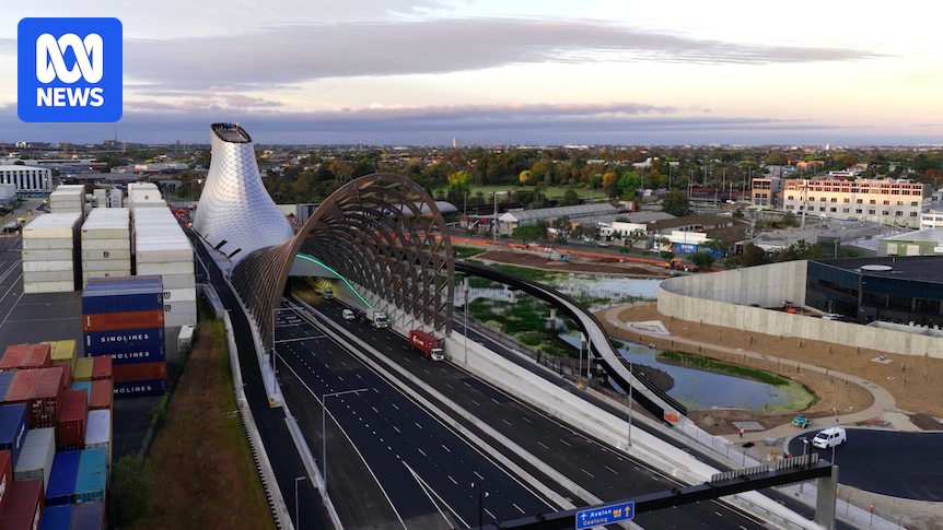 Melbourne's West Gate Tunnel opens to divert trucks through city's western suburbs
