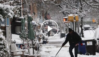 New York City Hit With Heaviest Snowfall in Years