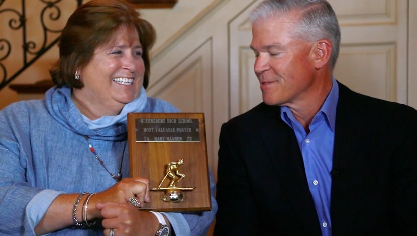 Mary Templeton and her husband, Rich, Texas Instruments' chairman, announced in May that...