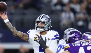 Vikings lead Cowboys 24-23 in fourth quarter