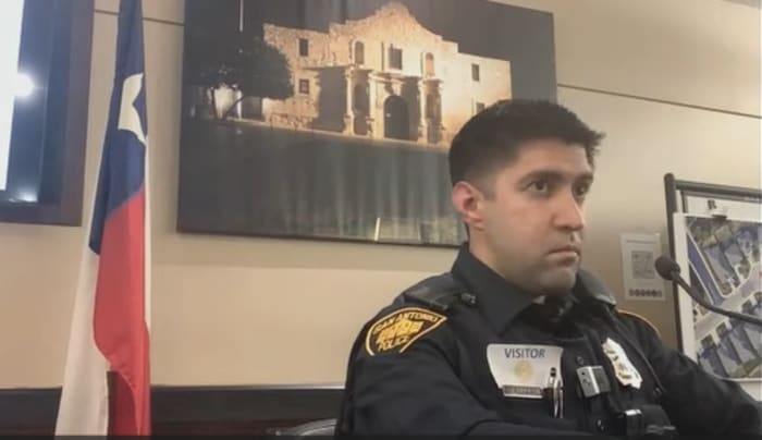 Officer shot in 2023 ambush takes stand after guilty plea from San Antonio man