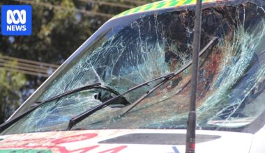 Man smashes ambulance windscreen with head in Kalgoorlie-Boulder