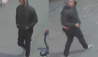 The NYPD released images of one of two suspects wanted for a machete attack at the West Farms Square–East Tremont Avenue station on Sunday
