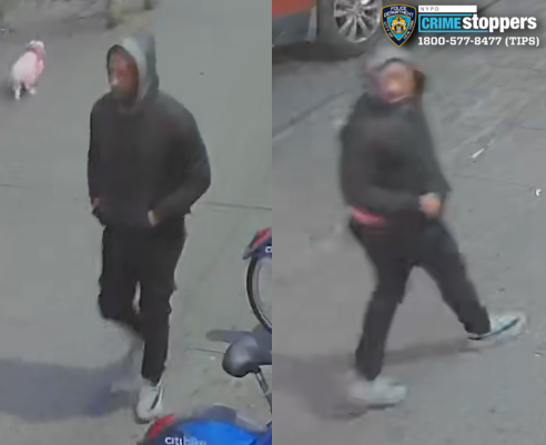 The NYPD released images of one of two suspects wanted for a machete attack at the West Farms Square–East Tremont Avenue station on Sunday