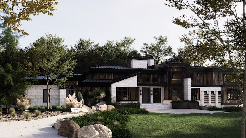 A rendering of 545 W. Bob Jones Road in Southlake. It's one of the most expensive homes...