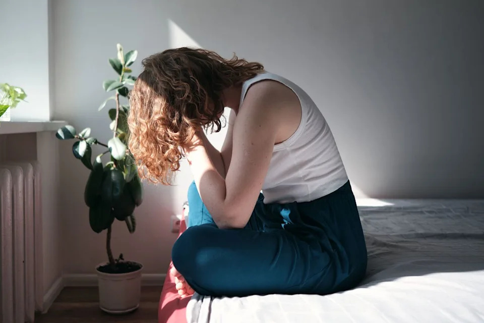 Getty Stock photo of an anxious woman