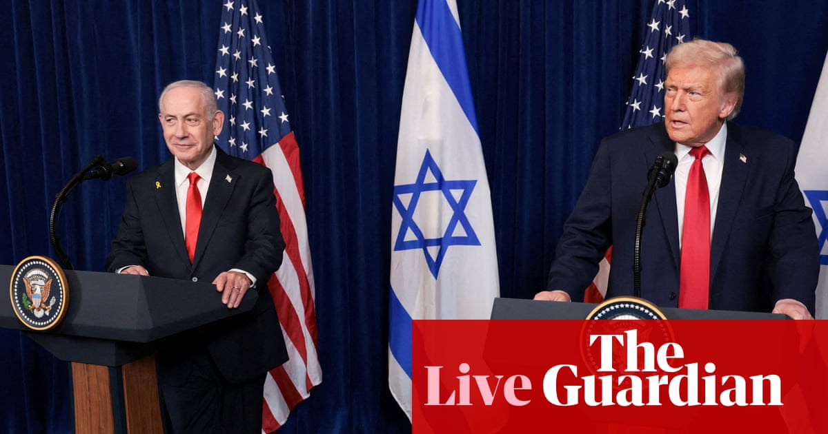 Trump says ‘there’ll be hell to pay’ if Hamas does not disarm as he meets Netanyahu at Mar-a-Lago – live | Trump administration