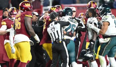 Philadelphia Eagles and Washington Commanders brawl, video, Chicago Bears v Green Bay Packers, overtime, scores, results, highlights, playoffs, latest news