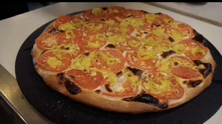 Pizzaz pizza from Celebre's