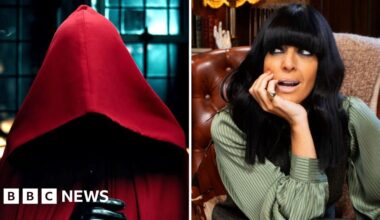 Claudia Winkleman teases 'extraordinary' twist as she reveals new red cloak