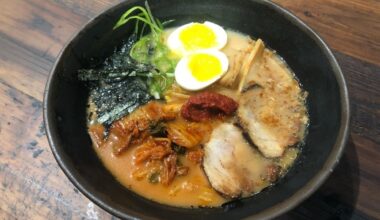 Kimchi Ramen noodles are one of the items that will be served at Hoshi Ramen in Keller. (Courtesy Taki Ramen)