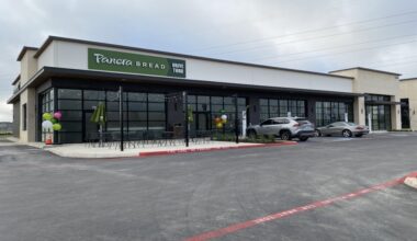 Schertz Station, located off I-35 North and Cibolo Valley Drive, opened its first restaurant in October. The retail and dining hub will feature a bevy of national chain restaurants and other shopping opportunities. (Courtesy Merit CRE)