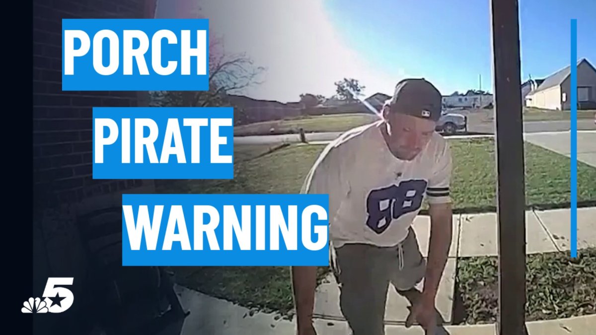 Fort Worth officials warn of porch pirates as holiday shopping season continues – NBC 5 Dallas-Fort Worth