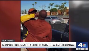 Compton public safety chair reacts to calls for removal – NBC Los Angeles