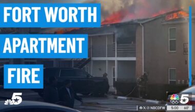 Fort Worth residents displaced after fire destroys apartment units – NBC 5 Dallas-Fort Worth