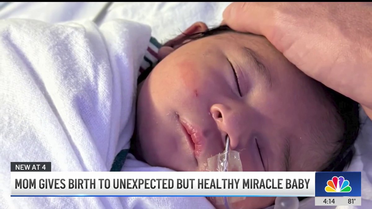 Bakersfield woman welcomes baby shortly after learning she’s pregnant – NBC Los Angeles