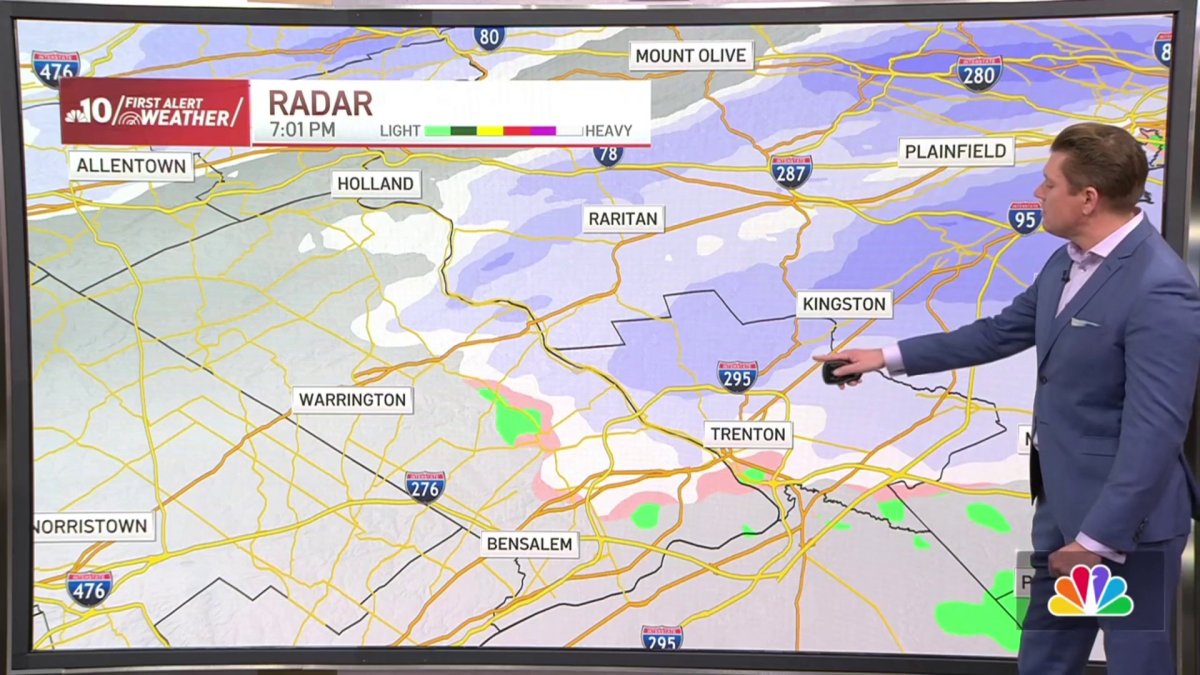 More neighborhoods seeing snow – NBC10 Philadelphia