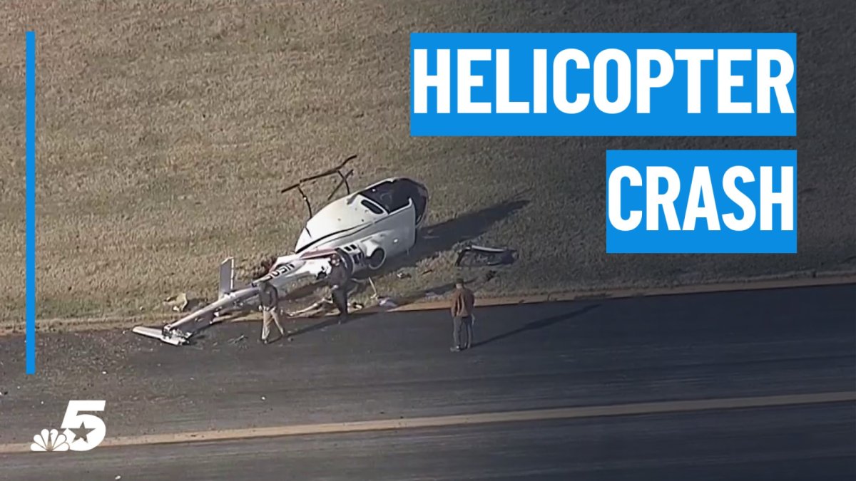 Helicopter crash injures two in Fort Worth – NBC 5 Dallas-Fort Worth