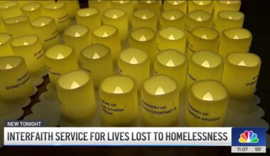 Interfaith service for lives lost to homelessness in Los Angeles – NBC Los Angeles