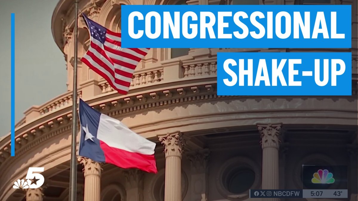 Congressional shake-up in Texas – NBC 5 Dallas-Fort Worth