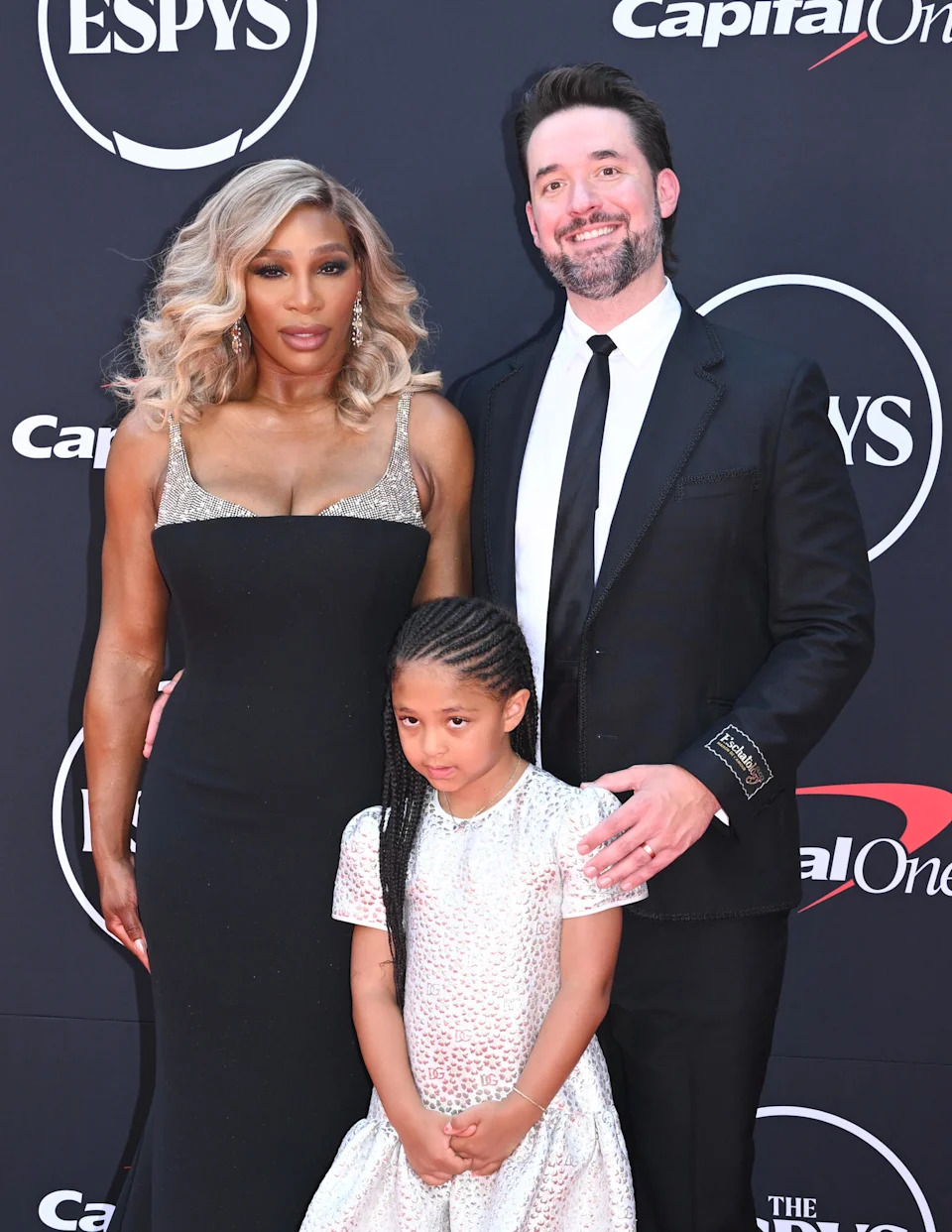 Serena Williams, Alexis Olympia Ohanian Jr. and Alexis Ohanian at The 2024 ESPY Awards held at the Dolby Theatre on July 11, 2024 in Los Angeles, California.