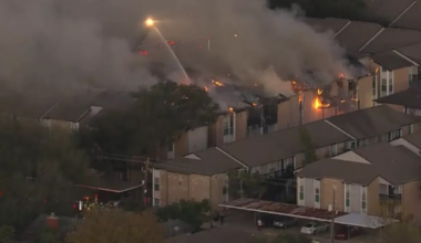 Woman found dead in collapsed apartment after large fire burns at SW Houston complex