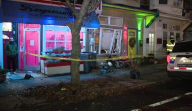 South Philly crash damages business, home on Christmas Eve