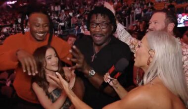 Kay Adams tells Michael Irvin to 'stop it' in uncomfortable TV moment - Boxing - Sports